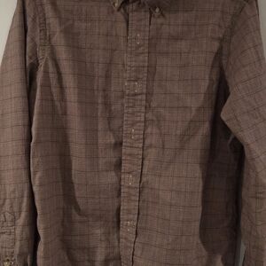 Ralph Lauren Men's Casual Plaid Shirt - Brown